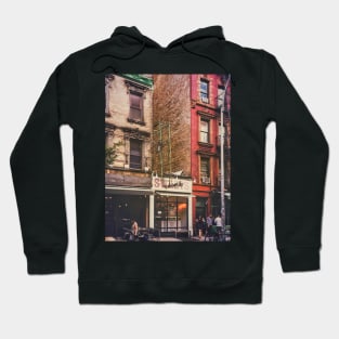 Spring St and Mulberry St, Manhattan, NYC Hoodie